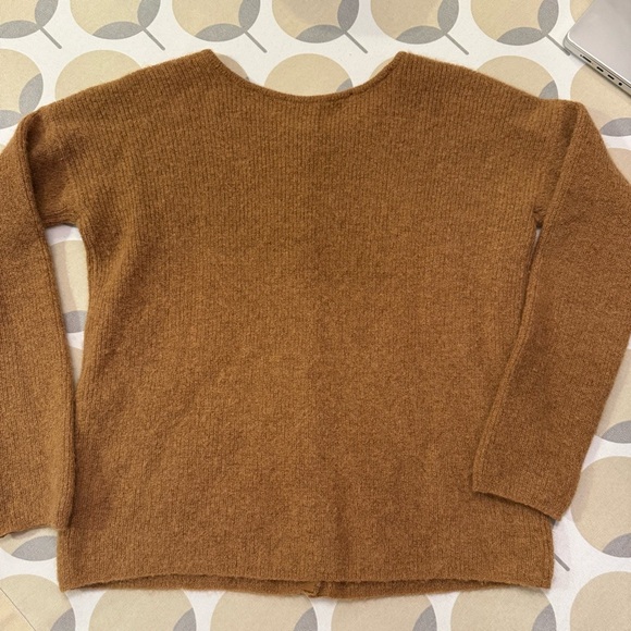 Sezane Gaspard Brown Cardigan Sweater - Picture 5 of 5